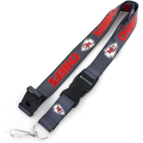 aminco NFL Kanzassitijas Chiefs Team Lanyard - ogle