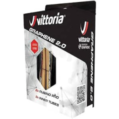 Vittoria Unisex TYV0367 Forks & Suspension, Black, 700 x 25c