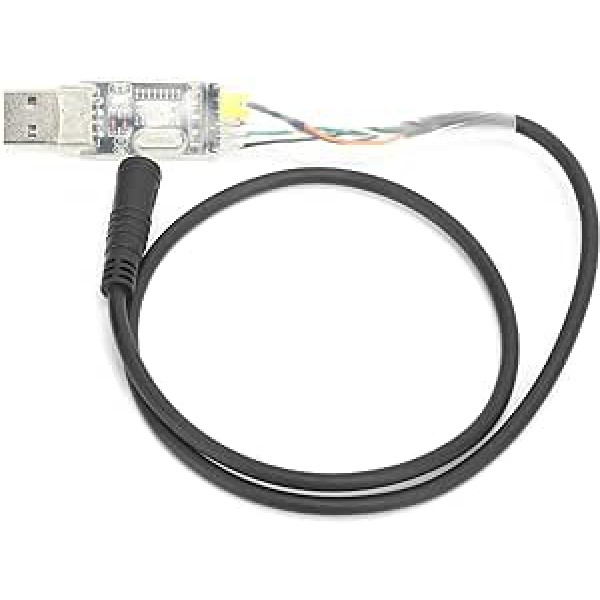 Zerone USB programmēšanas kabelis priekš BAFANG, elektriskā velosipēda motors, augstas stiprības USB programmēšanas kabelis priekš BAFANG BBS01 BBS02 BBS03 BBSHD vidējās piedziņas motora komplekts