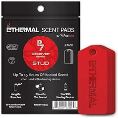 Wyndscent E-Thermal P7 Stud smaržu spilventiņš — Buck aromāts smaržu spilventiņu sildītājam un E-Thermo ierīcei