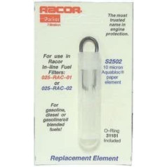 Racor S2502 10 mikronu elements Racor Inline filtram