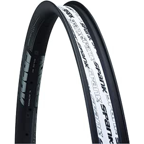 Spank sp-rim-0172-black rim velosipēds unisex pieaugušais, melns