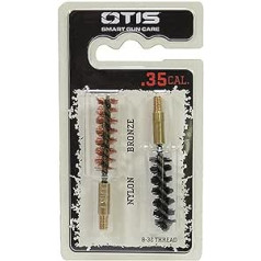 Otis Technology Unisex Adult Otis Technologies FG-335-NB, 2 Pack Bore Brush.35 Calibra pistoles piederumi, daudzkrāsains