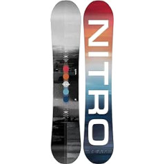 Nitro vīriešu snovborda komanda Gullw.Wide 23 Universatile Directional Twin All Mountain Freesytle Board