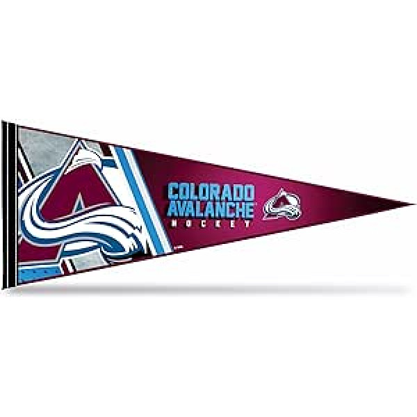 Rico Industries NHL Hockey Colorado Avalanche primārā filca ķemme, 12