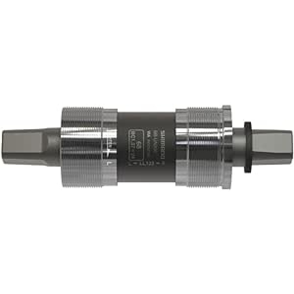 SHIMANO kvadrātveida tipa velosipēda apakšējais kronšteins - BSA 73 mm, vārpsta: 122,5 mm (LL123) - EBBUN300C23X