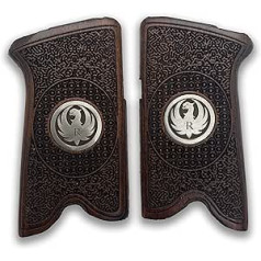 Zib Grips Ruger P85 pistoles rokturis, ar rokām izgatavots no Ars.05 riekstkoka