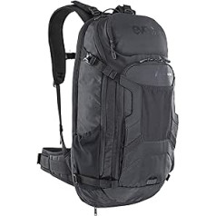 EVOC FR TRAIL E-RIDE 20L aizsargmugursoma, kas īpaši paredzēta e-kalnu velosipēdiem (atsevišķs akumulatora nodalījums, ergonomisks Liteshield muguras aizsargs, Liteshield sistēmas gaisa ventilācija, izsmalcināta kabatu pārvaldība)