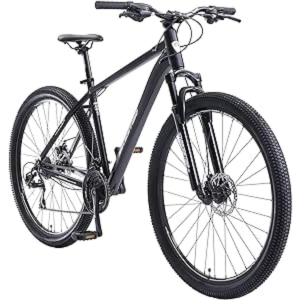 BIKESTAR Hardtail alumīnija kalnu velosipēds, Shimano 21 ātruma pārnesumu pārslēdzējs, disku bremzes, 29 collu riepas, 17 vai 19 collu rāmis