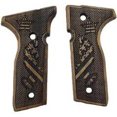 ZIB GRIPS Beretta Stoeger pistoles rokturim, ar rokām izgatavots no riekstkoka Dracarys Pattern r2 (Ars.05)