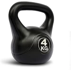 Kettlebell, vinila pārklājumu tējkannas, izveidojiet savu tējkannu komplektu treniņiem mājās vai sporta zālē.