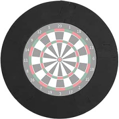 banapoy Dartboard Surround Ring, langlebiger Dartboard Surround Wandschutz, spleißender Dartboard Wandschutzring, universell für Zuhause, Bars, Spielzimmer