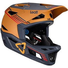 Leatt MTB Gravity 4.0 Helm orange/grau