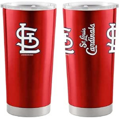 Logotips Brands 527-S20T-1: St Louis Cardinals Gameday Edelstahlbecher, 590 ml