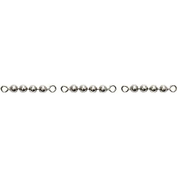 Brad's Killer Fishing Gear Bead Chain Swivels – Pack of 15