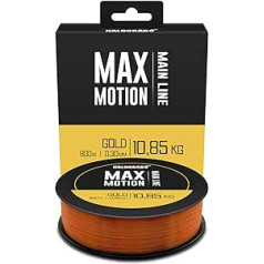 HALDORADO MAX MOTION Fluo Gold Monofilament Fishing Line Extremely Durable Green 0.30mm 22lb 10kg 800m