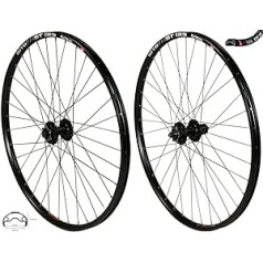 Redondo 29 28 collu riteņu komplekts VR + HR WTB disks Shimano Deore M525 melns disks