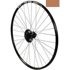 Redondo 26 collu aizmugurējā riteņa riteņa WTB loka disks melns + 9 ātrumu Shimano kasete