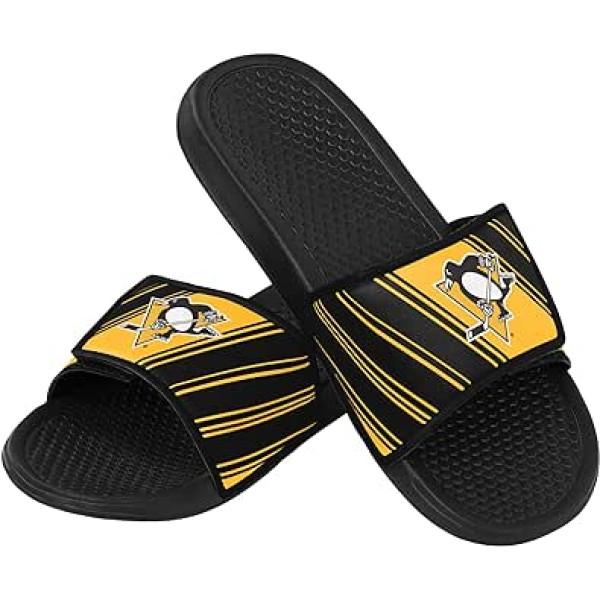 FOCO Mens Chicago Blackhawks Legacy Sport Slide Velcro L izmērs