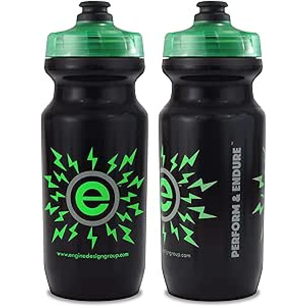 2 x 600 ml Triathlon MTB šosejas velosipēda ūdens pudele