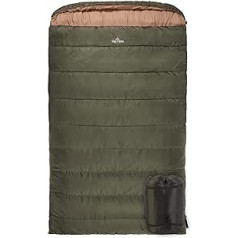 TETON Sports Celsius Regular Schlafsack, gefüttert mit Flanell (203 x 84 cm, -18 °C/0 °C)