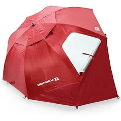 Sport-Brella XL ventilējams saulessargs UPF 50+ pludmales un sporta pasākumiem (2,4 m)