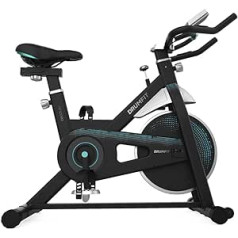 Cecotec DrumFit 13000 Dolfos Indoor Bicycle Flywheel 13kg Manual Resistance Sports Handlebar and Saddle LCD Display Heart Rate Monitor and Shoe Feet