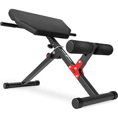 Marbo Sport Back Trainer Vēdera trenažieris Muguras stiepes Hyperextension MH-L116 2.0 Ražots ES