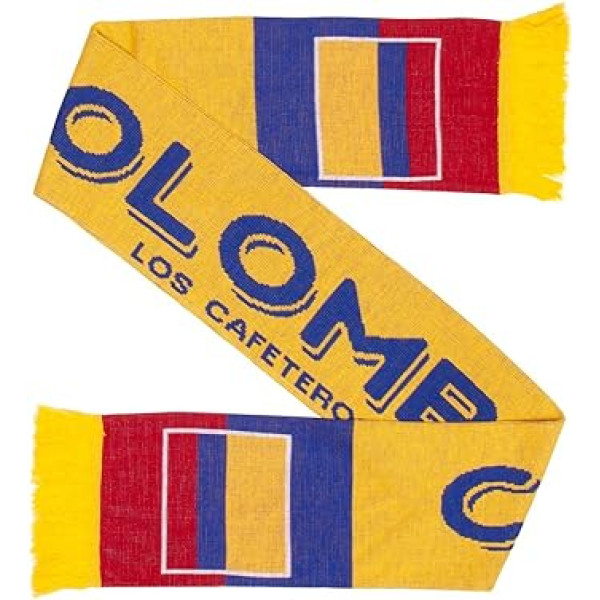 Euroscarves Colombia Colombia Football Trikotāžas šalle