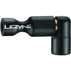 Lezyne Trigger Drive CO2 pump head CNC CO2PUMPE Unisex Shiny Black, One Size