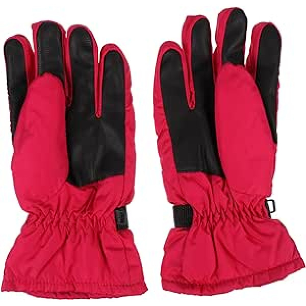 ABOOFAN ziemas cimdi 2 pāri slēpošanas cimdi Riteņbraukšanas cimdi Uzglabā siltumu Audums Slēpošanas dēlis Miss Outdoor Gloves