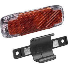 Busch & Müller Busch & Müller Battery LED Rear Light Toplight 2C USB, Black, 326US