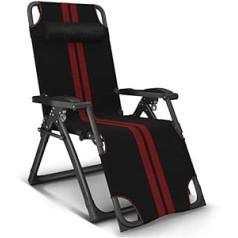 VejiA sauļošanās krēsls āra mēbeles kempings dārza klāja krēsli saliekamie Zero klāja krēsli ūdensizturīgi metāla krēsli āra birojam