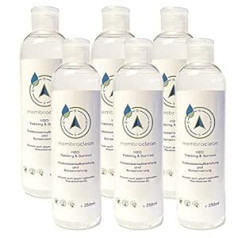 6 x membraclean H2O Trekking & Survival for Drinking Water Treatment - 250 ml