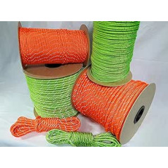 OuM 100 m Polyester Rope Reflective Bright Colours