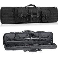 YLZBA Tactical Rifle Case Long Gun Bag, Gun Case for Rifles, Soft Rifle Case, Range Bag, Shotgun Case, Rifle Tactical Rifle Backpack for Hunting, Shooting