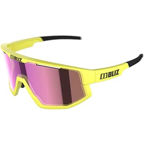 Bliz Fusion sporta brilles matēts neons dzeltenbrūns violets