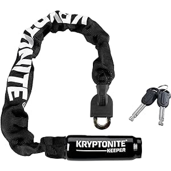 Kryptonite Keeper 755 Int. Kryptonite ķēde 21, melna/balta