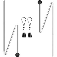 Tent Poles for Beach Tent Sun Protection 2 Poles (1.6m)