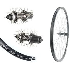 Aizmugurējais ritenis 28 collu / 29 collu DH21 disks Shimano melns Centrelock 8, -9, -10 ātrumu ritenis 622-21