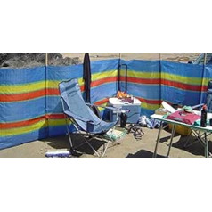 4, 5, 6, 8, 10 POLE BEACH HOIDAY CARAVAN CAMPING WINDBREAK TALL Wind Breakers