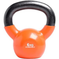 ZXQZ Fitnesa hanteles Kettlebells Čuguna Kettlebell Svars Krāsaini Vinila Kettlebells Visa ķermeņa treniņam un spēka treniņam, no 2 kg līdz 28 kg Rozā maza hantele