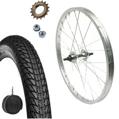 Ritenis / disks aizmugurē 20 x 1,75 + zobrats 16 zobi + riepa + kamera | priekš Bicycles Graziella Epoche MTB