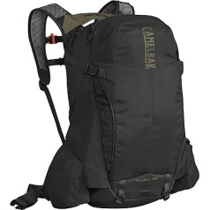 Camelbak KUDU Trans Alp Protector 30 Zaļa/melna Velosipēdu mugursoma Izmērs M/L - Krāsa Melna - Burnt Olive