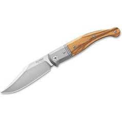 LionSteel Unisex - Adult Gitano Olive Pocket Knife, Brown, 19.5cm