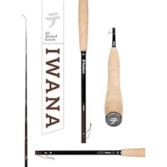 Tenkara USA Tenkara Iwana 360cm viegls japāņu oglekļa šķiedras mušmiris