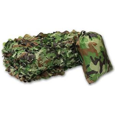 FENGSHOUU Jungle Camo Camouflage Net, Sun Protection Net Camouflage Net, Camouflage Privacy Screen, for Bars, Garden, Outdoor, Camping, Leisure, Animal Watching, Decorative Forest Landscape, Flame Retardant (10 x 10 m/33 x 33 ft)