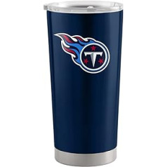 Logotips Brands 631-S20T-1: Tennessee Titans nerūsējošā tērauda krūze, 20 unces