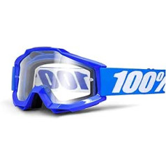 Accuri Men's Motocross Cycling Goggles with Clear Lenses
