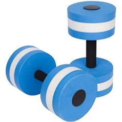 WINOMO hanteles fitnesa ūdens aerobikas treniņš ūdens hanteles, ūdens skriešana, 2 gabali (zils)